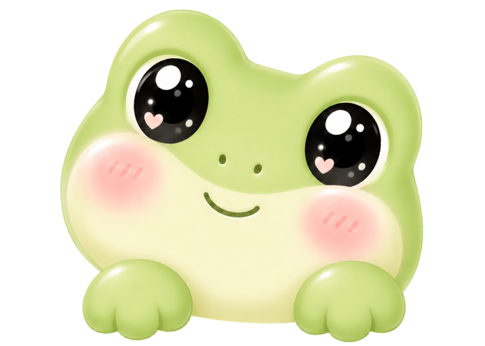 Frog resting on window